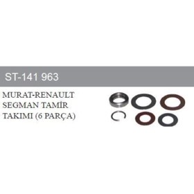 Resim KLF MARŞ SEGMAN KOLLEKTÖR TAMİR TK FIAT 131 MURAT-RENAULT R12 (6 PARÇA) 