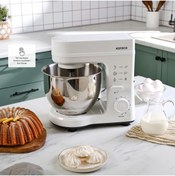 Resim Karaca 3 Farklı Aparatlı Premium 6 Hız Kademeli 5L Geniş Hazneli Stand Mikser 1500W 