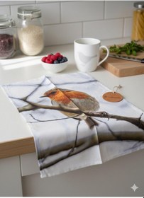 Resim Cath Kidston Desenli Mutfak Kurulama Bezi 1-adet Beyaz - Cappucino 