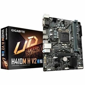 Resim GIGABYTE H410M-H-V2 MAB INTEL H410 1200 DDR4 2133MHZ DVI-D 