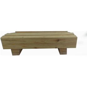 Resim Wooden Gold 10 Cm Yükseklikte Aralıklı Tahtalardan Yüksek Tarz Ayaklık 