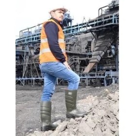 Resim Pollyboot Vega 43 Numara Çelik Burunlu Çizme Poliüratan 