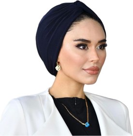 Resim Sahra Şal Dünyası Dolama Bone Hazır Model 