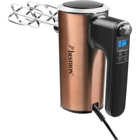 Resim El Mikseri,6 Hız Seviyesi,turbo Fonksiyon, LCD Ekran, 400W, Paslanmaz Çelik Çırpıcı 