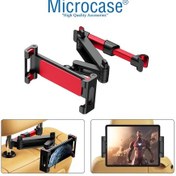 Resim Microcase Koltuk Arkası Tablet Telefon Tutucu Kırmızı-Syh Al2899 