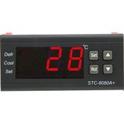 Resim Jeemson Stc 8080a+ Soğutma, Aşırı Soğuma Engelleme, Alarmlı Dijital Sıcaklık Kontrol Cihazı - Abs Malzeme, 220v, -50 C'den 99 C'ye 