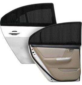 Resim Zeepmax Oto Bebek ve Çocuk Yan Cam Perdesi Sineklik 2 Adet 45 x 85 cm 