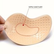 Resim Görünmez Yapışkanlı Kaldırma Sütyeni, Straplez ve Dikişsiz İtme Kendinden Yapışkanlı Sütyen, Yumuşak ve Destekleyici, Kadın İç Giyim ve İç Çamaşırı 