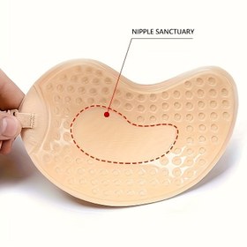 Resim Görünmez Yapışkanlı Kaldırma Sütyeni, Straplez ve Dikişsiz İtme Kendinden Yapışkanlı Sütyen, Yumuşak ve Destekleyici, Kadın İç Giyim ve İç Çamaşırı 