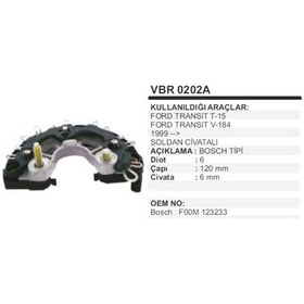 Resim Diot Tablasi Ford Transit T15 V184 2000- Ince Vida 504627472 