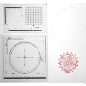 Resim Single Sword Minkale Harita Ölçüm Cetveli Profesyonel Set 