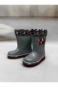 Resim navybluebyaliodabas NBC GZR GC2KFM00677 ICI POLAR YAGMUR CIZMESI-Gri 