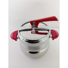 Resim Oms 9 Lt Klasik Düdüklü Tencere 5080-Kırmızı 