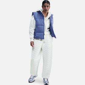 Resim Nike Phoenix Fleece Oversized High-Waisted Jacquard Kadın Pantolon 