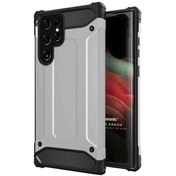 Resim Microsonic Samsung Galaxy S22 Ultra Kılıf Rugged Armor 