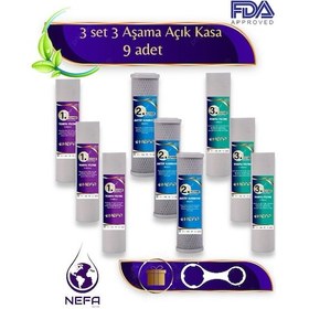 Resim Tüm Açık Kasa Su Arıtma, İhlas Cebilion Compact Uyumlu Ön Filtre 