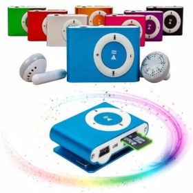 Resim MagicVoice Mv-19977 Hafıza Kart Destekli Siyah Mp3 Player Kulaklık + Usb Kablo Mp3 Çalar 