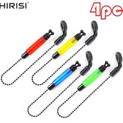 Resim 4x Hirisi Tackle Carp Balıkçılığı Swingler Bobinler, Karışık Renk, Yüksek kırılma indisli polimer, Pilsiz, Magnezyum Çubuk/çakmak taşı yok, Balıkçılık Alarm Göstergesi için, Bağımsızlık Günü, Cadılar Bayramı, İşçi Bayramı 