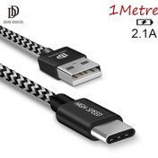 Resim DUX DUCIS Usb Type C Kopmaz Yırtılmaz Usb kablo Hızlı Şarj Yüzde Yüz Müşteri Memnuniyeti...