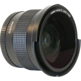 Resim Raypro 52 mm 0.42x Super HD Fisheye + 12.5 Dioptri Makro Lens 