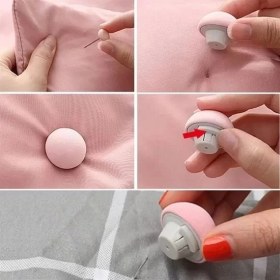 Resim 8 Adet Mantar Model Yorgan Kılıfı ve Çarşaf Tutucu Sabitleyici 