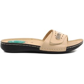 Resim Bej Kadın Terlik Ayakmod 6808 Z Bej 