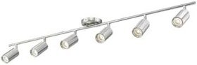 Resim Rsylight Metal İnox Kaplama 6 Lı 180 derece Hareketli Modern Günışığı Ampullü 