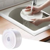 Resim ® Su Sızdırmaz Banyo Mutfak Lavabo Küvet İzolasyon Şerit Bant,Lavabo Kenar Bandı 3.2 mt x 38 mm 