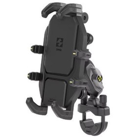 Resim Atlas SMNU Exo Pro Titreşim Önleyici Gidon Bağlantılı Telefon Tutucu Siyah 