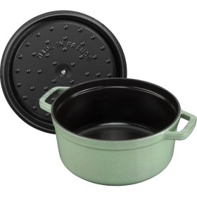 Resim Staub La Cocotte 24 cm 3,7 lt Adaçayı Yuvarlak Döküm Tencere - 405053640 