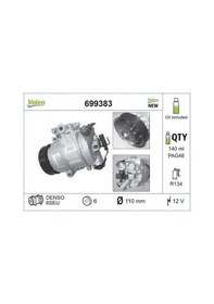 Resim Vw Passat B7 Klima Kompresoru 1.8 2011-2011 Cdaa Valeo 699383 