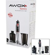 Resim Awox Barmix 3in1 Blender Seti Çelik 2li Mikser Çelik Rondo Bıçak Çelik 4 Kanatlı Bıçak 1000w 3731 