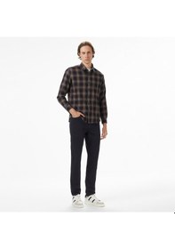 Resim Nautica Erkek Kahverengi Classic Fit Gömlek W47410t Kahverengi 