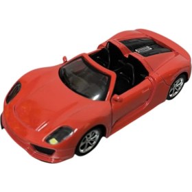 Resim Asya Oyuncak Çek Bırak Metal Araba Pilli FY6038-12D-KIRMIZI 