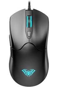 Resim Pazarcan Aula S13 1200/1800 / 2400 / 3600Dpi Ayarlanabilir Rgb Optik Kablolu Oyuncu Gaming Mouse 