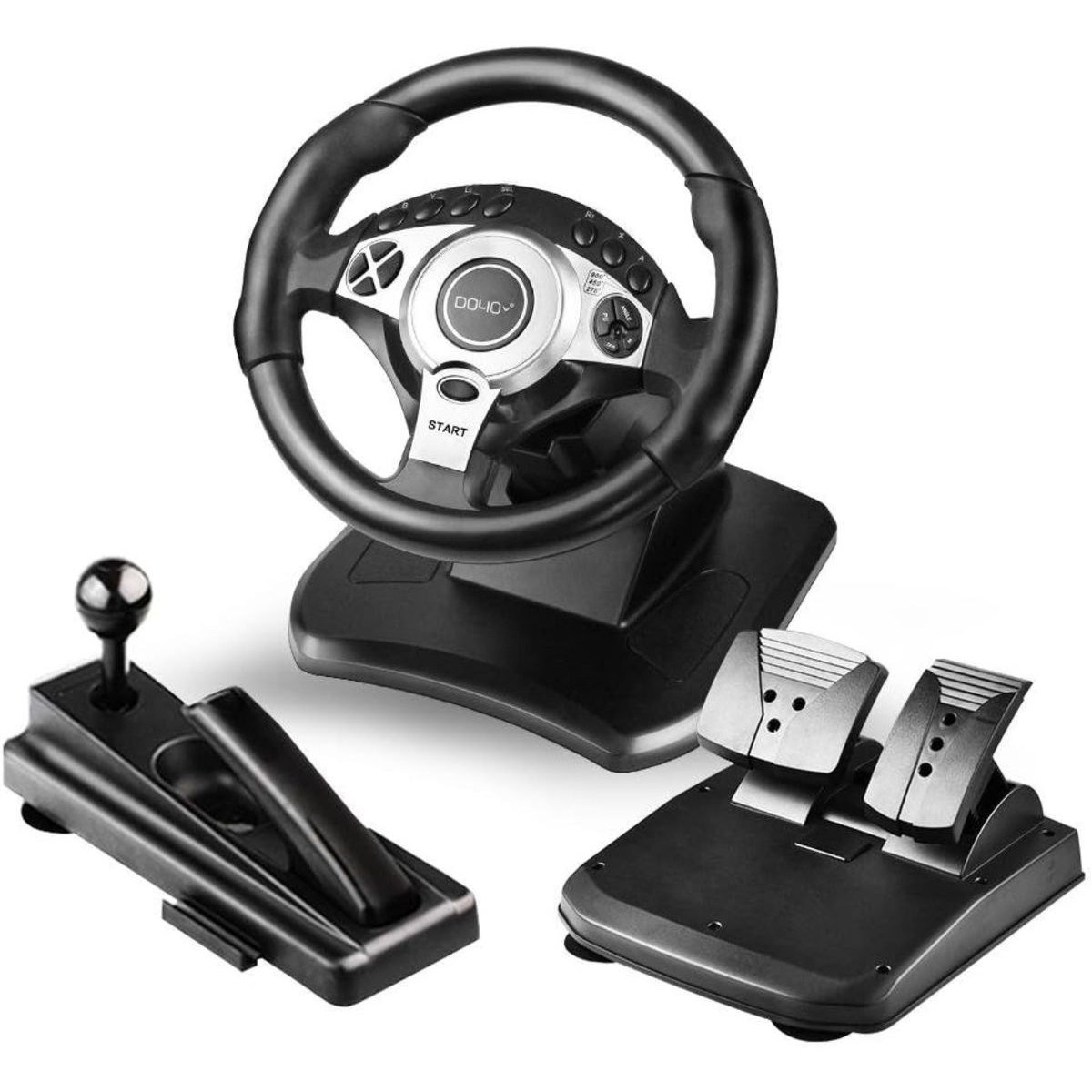 CRK TECH R900 Direksiyon Seti Çift Motorlu Titreşimli PC/PS3/PS4/XBOX ...