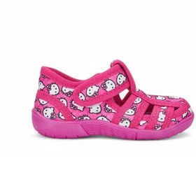 Resim NeSe Shoes Kız Çocuk Panduf, Çocuk Kreş Ayakkabısı, Esnek Ve Hafif Tabanlı Panduf, Çocuk Ev Ayakkabısı 