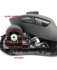 Resim Motorobit 11H Enkoder - Mouse Scroll Enkoderi 10V DC Voltaj ve 150.000 Çevrim Ömrü ile Hassas Sensör 