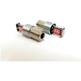 Resim Femex P21W Non-Direction 1156 Tek Duy 3030 Chip 24Smd Kırmızı Led 
