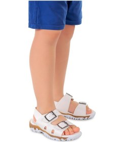 Resim Kiko Kids Erkek Çocuk Sandalet Arz 2359 Beyaz 