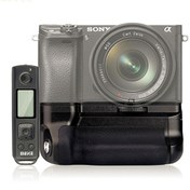 Resim MeiKe Sony A6500 Uyumlu MK-A6500 Pro Battery Grip + Zaman Ayarlı Kumanda MeiKe