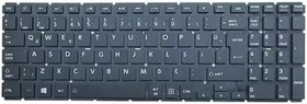 Resim Toshiba Satellite L50-C-17N, L50-B-1M8 İle Uyumlu Klavye, Siyah 