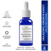 Resim Herbaderm süper serum sıkılaştırıcı,kırışıklık ve yaşlanma karşıtı göz çevresi gece serumu 20 ml 