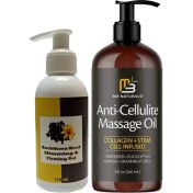 Resim Buğz M3 Naturals Masaj Yağı Anti-Cellulite Massage Oil 240 ml + Buckthorn Antiyağ Masaj Kremi 150 ml 