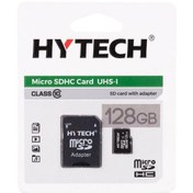 Resim Hytech HY-XHK128 128 GB Class10 Adaptörlü Micro SD Hafıza kartı 