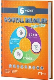 Resim Mozaik Yayınları 6. Sınıf Sosyal Bilgiler Defter Kitap 