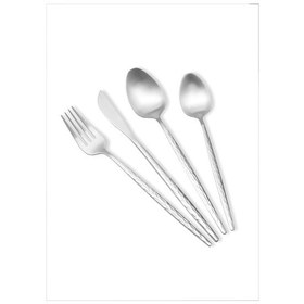 Resim The Mia Shiny Çatal Kaşık Bıçak Takımı Gümüş 24 Parça Ckb0264 