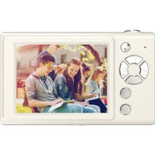 Resim Mufunye Beyaz Dijital Fotoğraf Makinesi: 48mp Çözünürlük, 2.8" Ips Ekran, 1080p Video, 16x Zoom, Kartsız Çekim Ve Oyun Özellikleri 