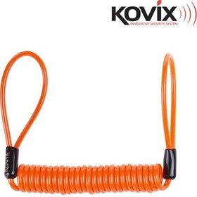 Resim Kovıx Kc002Fo Disk Kilidi Hatırlatma Kablosu - Turuncu 