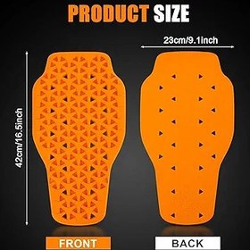 Resim PSLER CE Seviye 1 Motosiklet Zırh CE Seviye 1 Motosiklet Zırh Ceket Uçlar Motosiklet Ceket Pedleri Motosiklet Ceketleri, Geri 